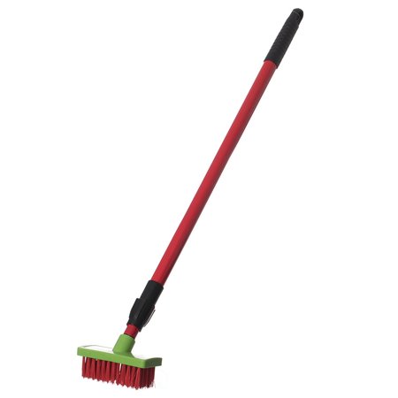 Gardenised Combined 3 in 1 Garden Weed Remover Grabber Tools and Broom with Metal Handle QI004401